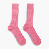 Short Pink Cotton Socks