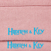 Short Pink Heavy Wool Sport Socks