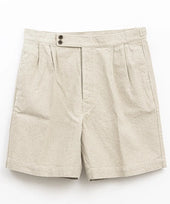 Belafonte Ragtime Clothing Gurkha Shorts Double Buttons Beige 28 30