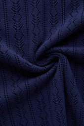 Short Sleeve Cotton Knitted Brera Polo Dark Navy
