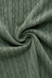 Short Sleeve Cotton Knitted Brera Polo Deep Moss