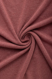 Heavyweight Short Sleeve Bamboo Sorona Jersey Crewneck Cabernet