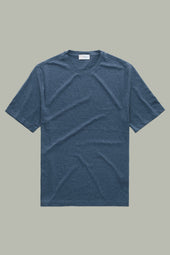 Cotton Cashmere Short Sleeve Crew Neck Tee Cosmo