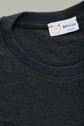 Heavyweight Bamboo Sorona Interlock Short Sleeve Crew Black