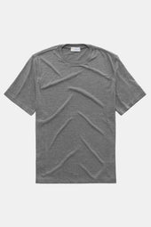 Light Weight Bamboo Sorona Short Sleeve Crew Neck Grey