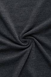 Heavyweight Short Sleeve Bamboo Sorona Jersey Crewneck Black