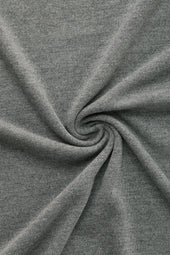Heavyweight Short Sleeve Bamboo Sorona Jersey Crewneck Grey