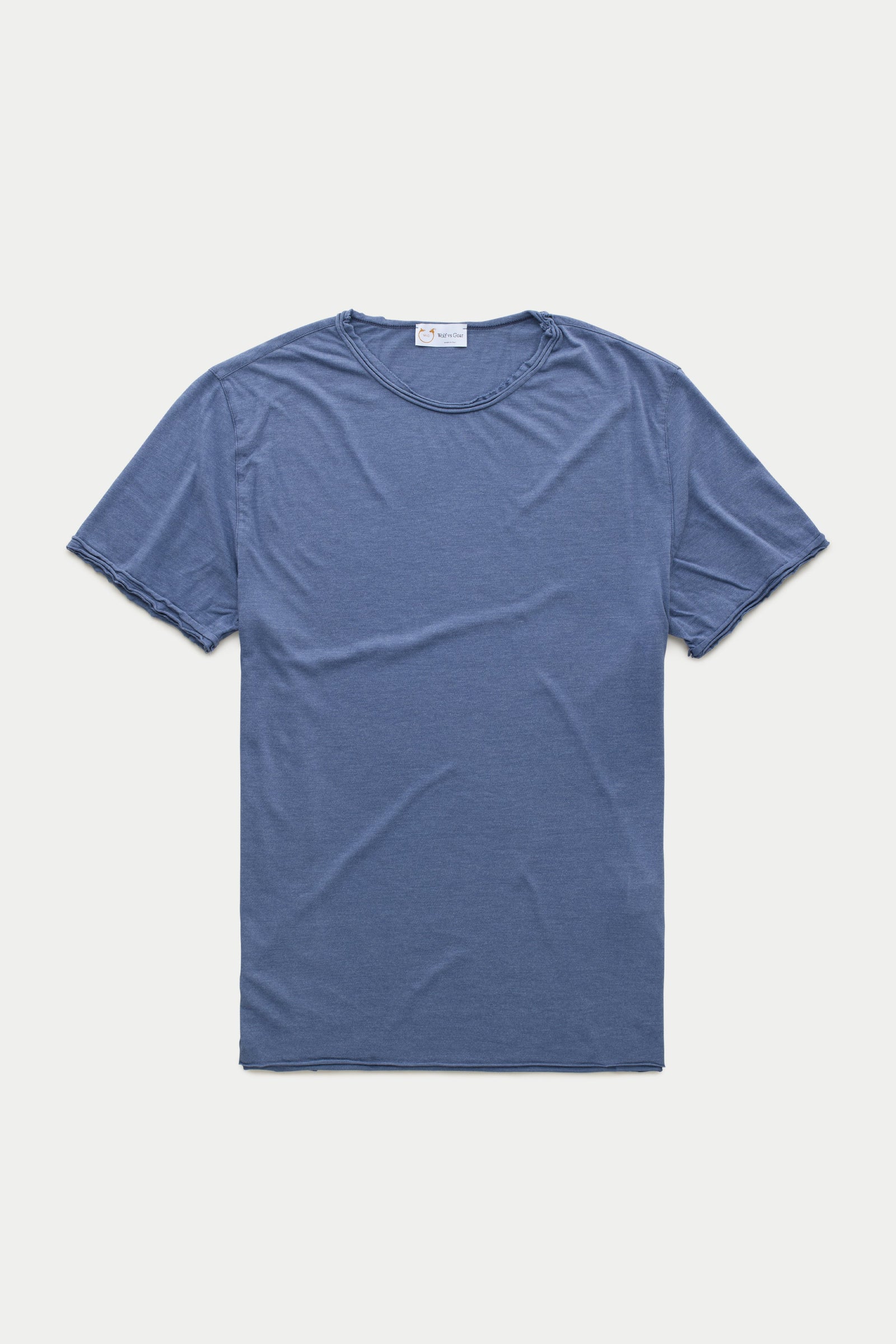 Light Weight Bamboo Sorona Short Sleeve Roll Neck T-Shirt Costal Fjord