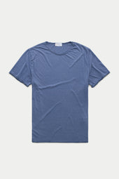 Light Weight Bamboo Sorona Short Sleeve Roll Neck T-Shirt Costal Fjord