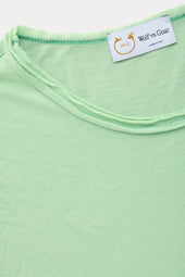 Light Weight Bamboo Sorona Short Sleeve Roll Neck T-Shirt Lychen