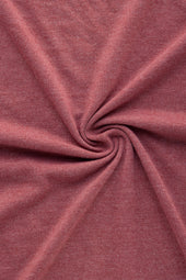 Light Weight Bamboo Sorona Short Sleeve Roll Neck T-Shirt Rosewood