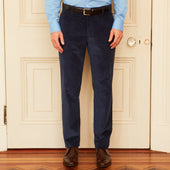 Thomas Navy Corduroy Trouser