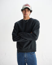 Sidney Washed Brushed Organic Cotton Sweatshirt