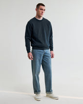 Sidney Washed Loopback Cotton Sweatshirt