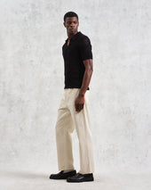 Siena Pointelle Knitted Polo