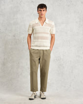 Siena Pointelle Knitted Polo