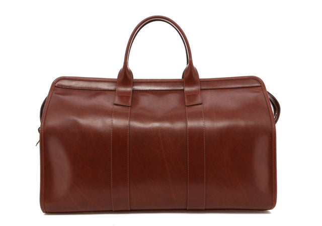 Signature Travel Duffle - Dark Chili - Belting Leather