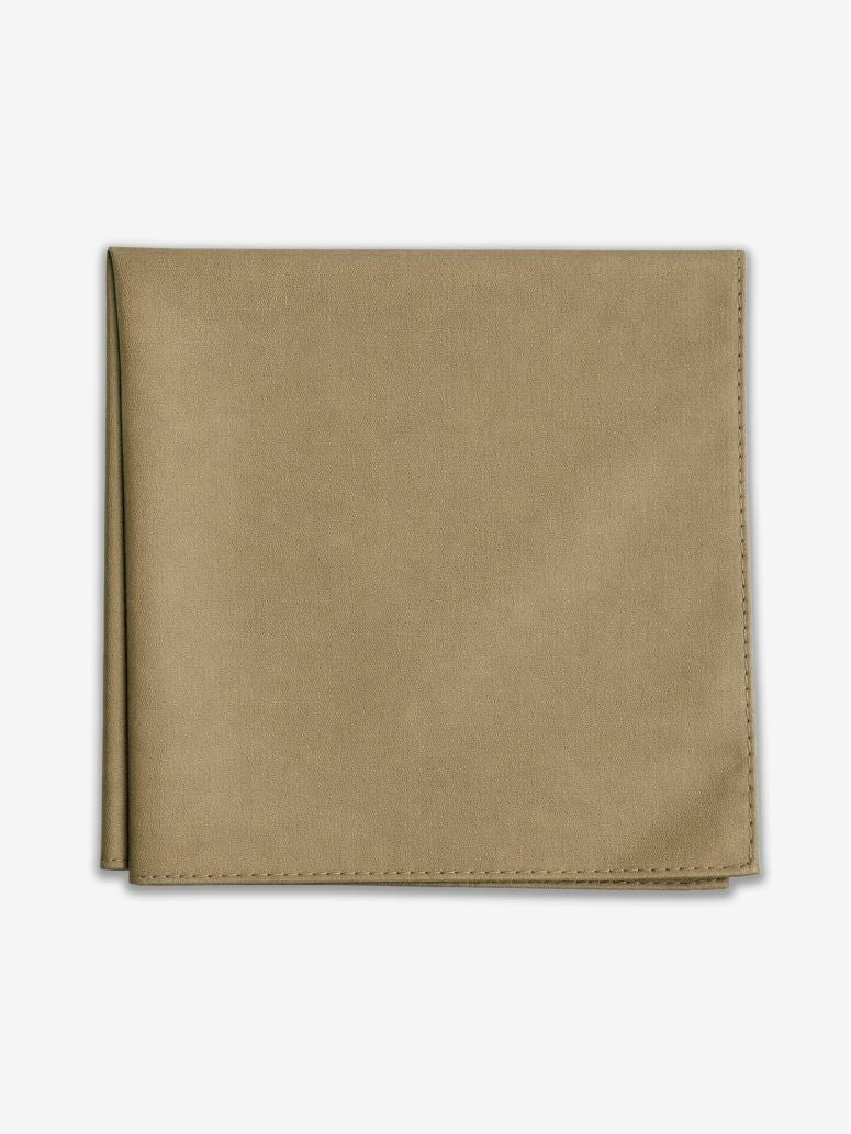 Cappuccino Silk Pocket Square Amalfi