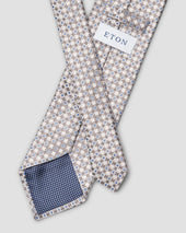 Floral Print Silk Tie