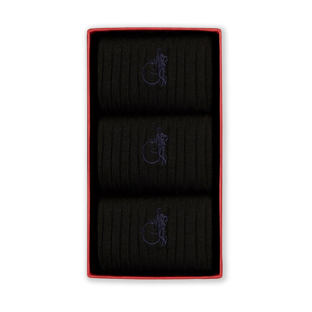 Simply Black, 3-Pair Box