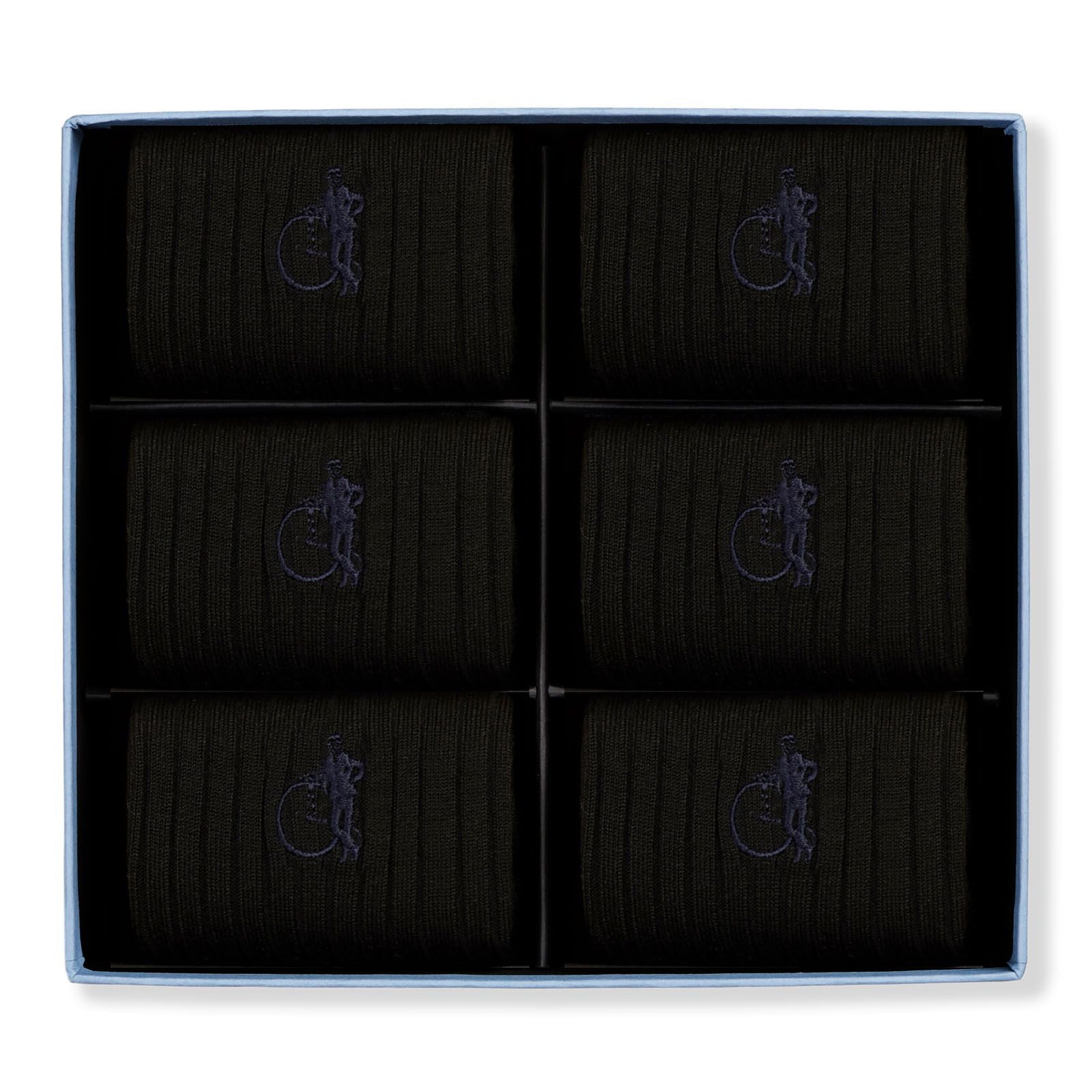 Simply Black, 6-Pair Box