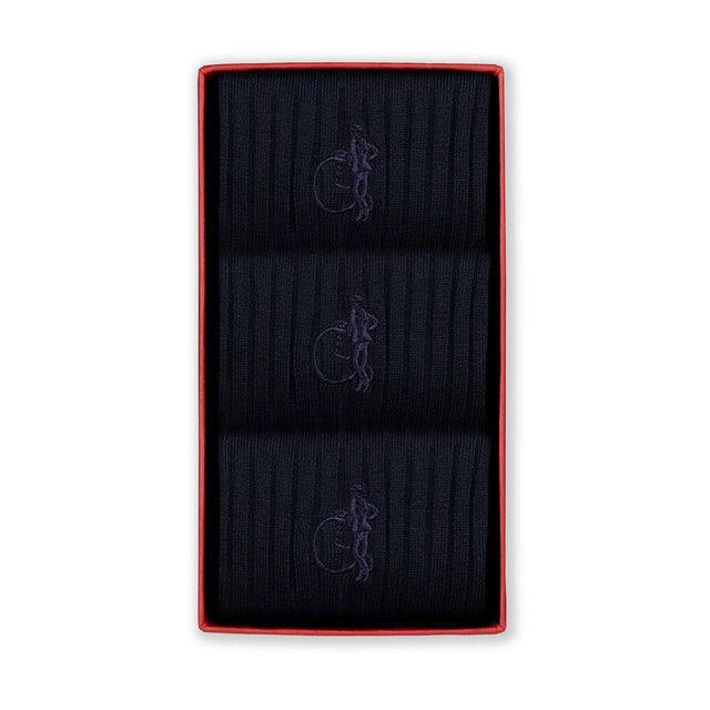 Simply Navy, 3-Pair Box
