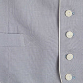 Single Breasted Linen Waistcoat