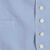Single Breasted Linen Waistcoat