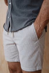 Hemp Stripe Easy Short