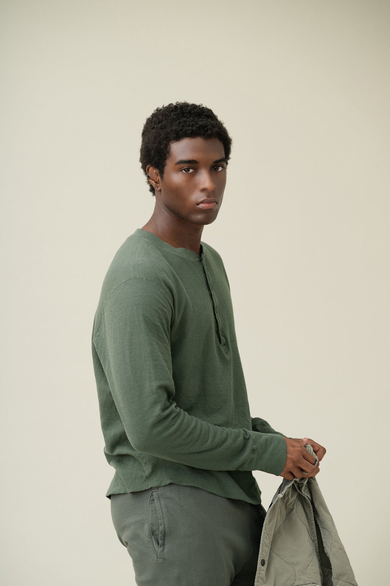 LS Pointelle Henley