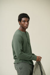 LS Pointelle Henley