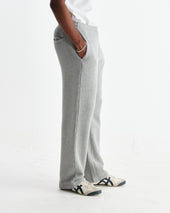 Ska Grey Embroidered Logo Loopback Cotton Joggers