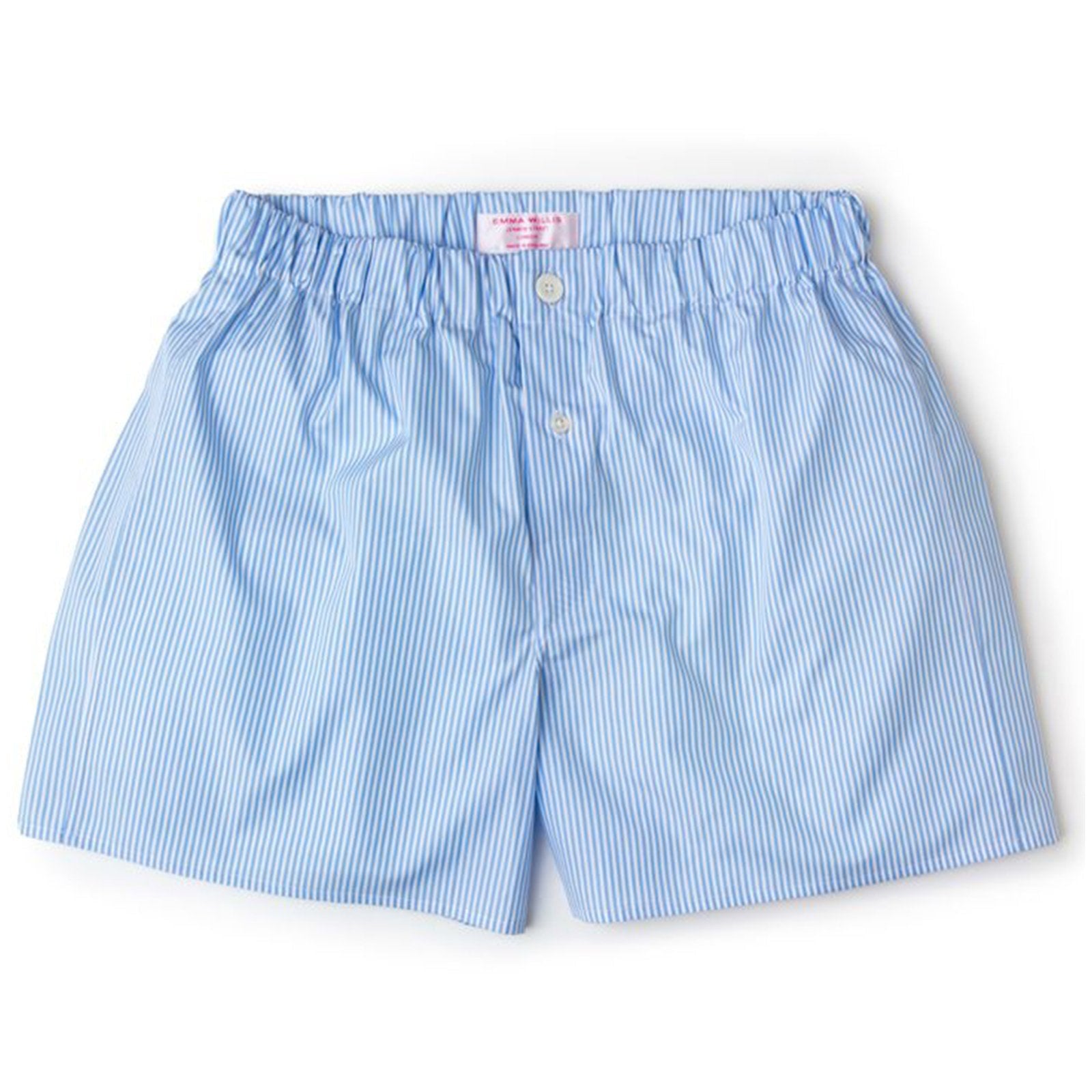 Bengal Stripe Cotton Boxer Shorts Slim Fit