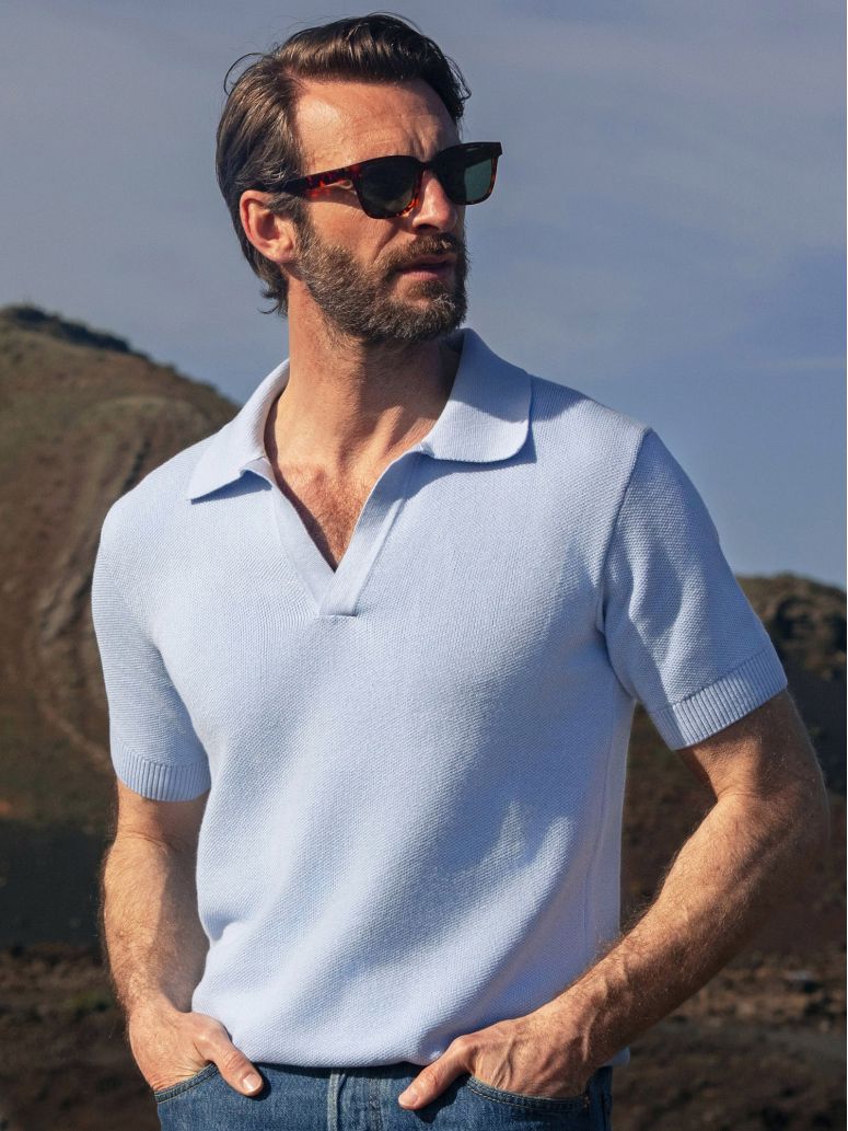 Knit Polo Shirt Nazar