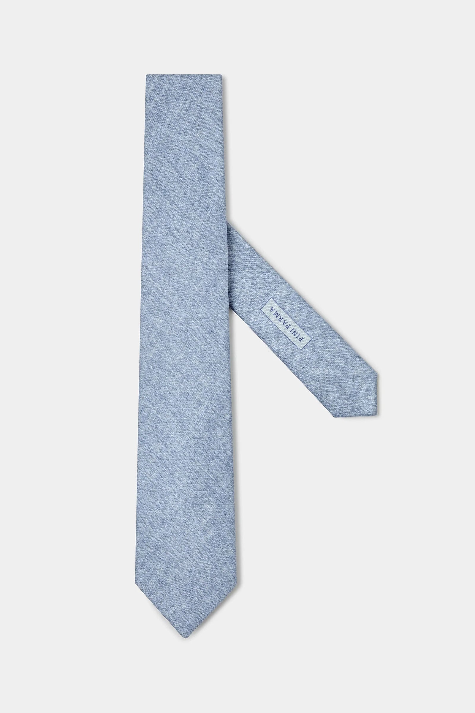 Linen And Silk Tie Made In Italy
