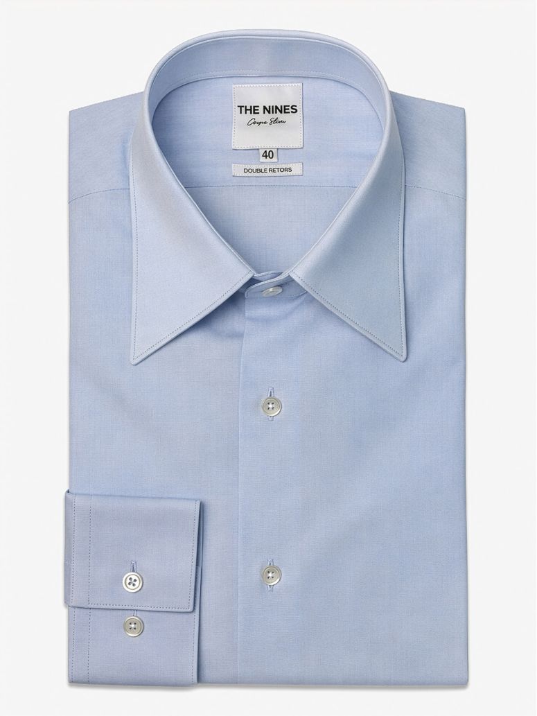Poplin French Collar Shirt