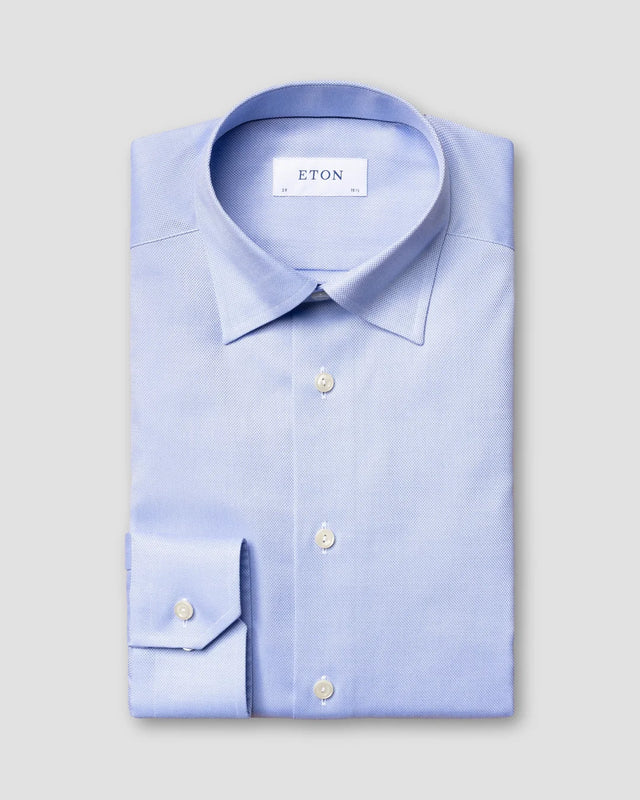 Hellblaues Royal-Oxford-Hemd - Eton