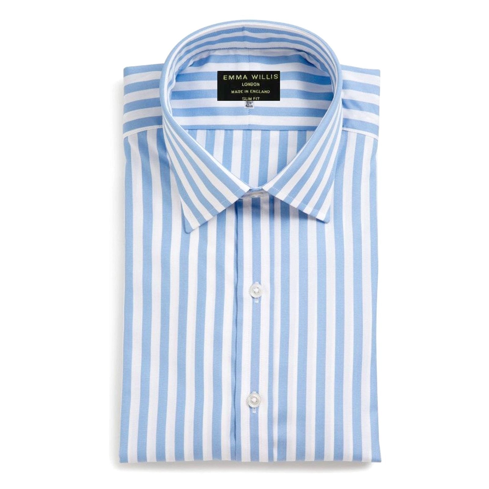 Butcher Stripe Cotton Shirt