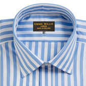 Butcher Stripe Cotton Shirt