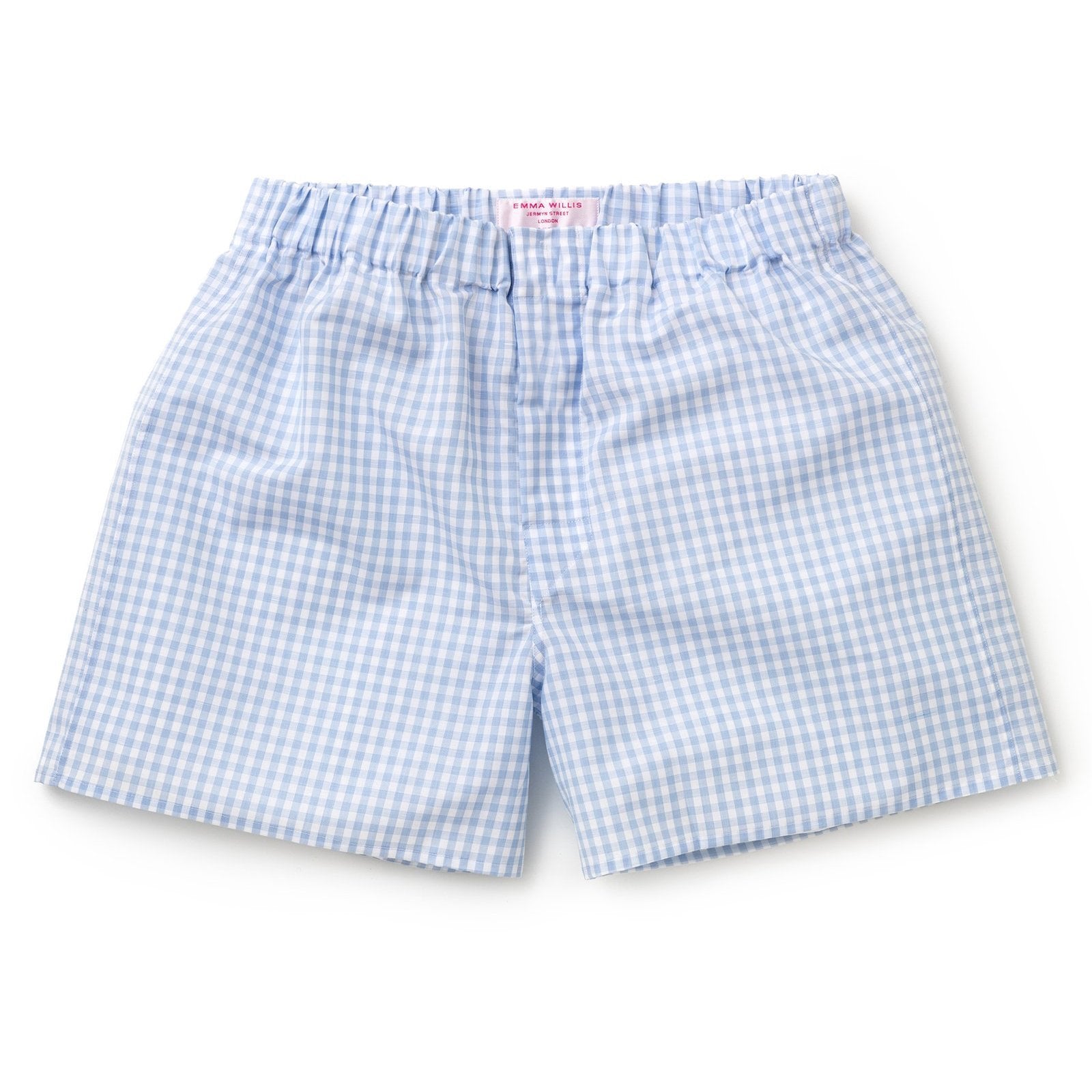 Soyella Music Check Cotton Boxer Shorts Classic
