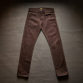 True Straight 14oz Brown Bear Selvage Denim