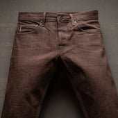 True Straight 14oz Brown Bear Selvage Denim