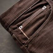 Loose Straight 14oz Brown Bear Selvage Denim