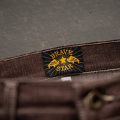 Loose Straight 14oz Brown Bear Selvage Denim