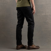 Slim Straight 14oz Onyx Double Black Selvage Denim