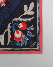 Sloane Multicolour Floral Tile Neck Scarf