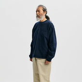 Slub Henley L S T Shirt
