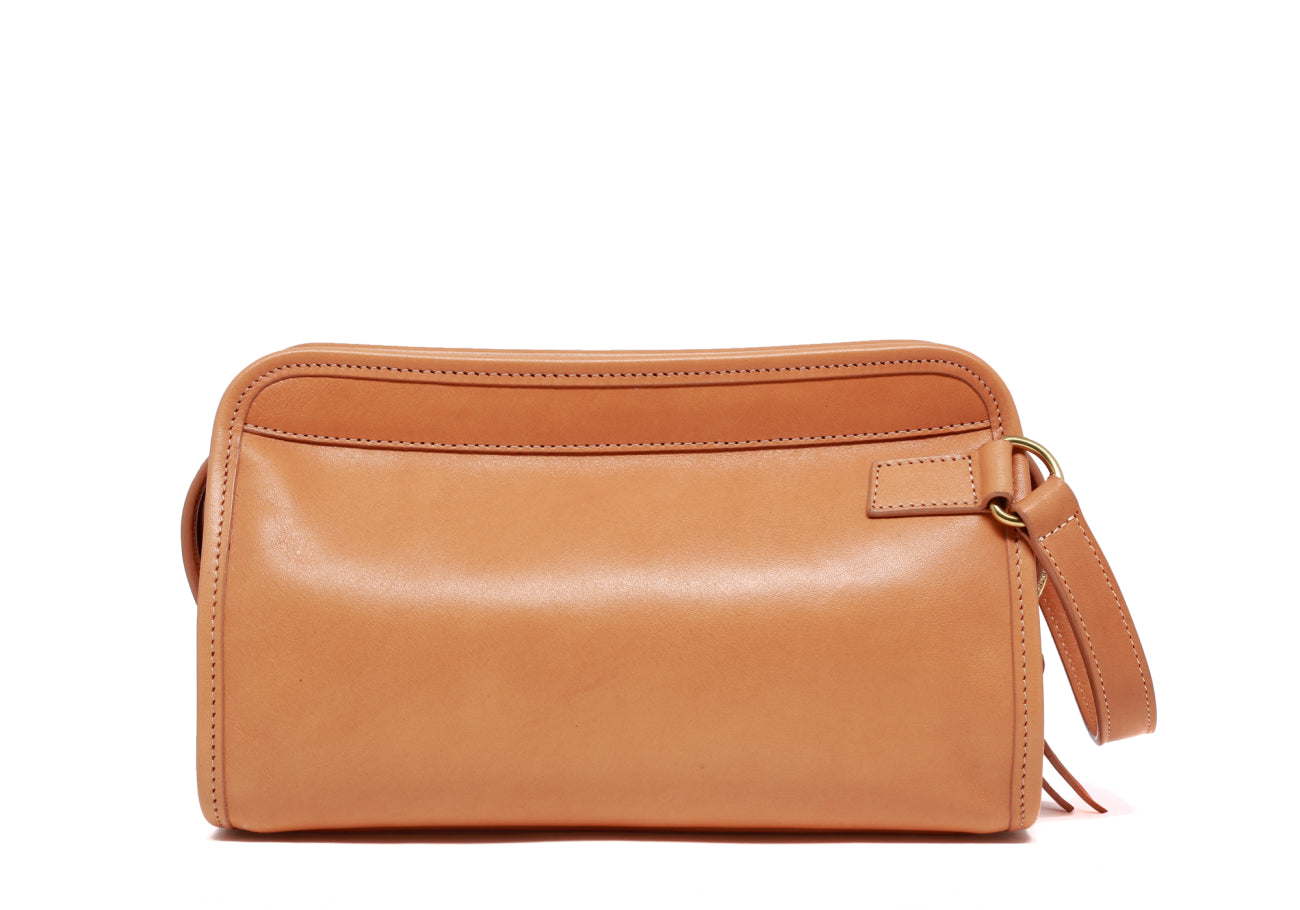 Small Travel Kit - Natural - Smooth Tumbled Leather