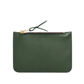 Small Leather Zipper Pouch