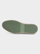 Baskets En Cuir Marron